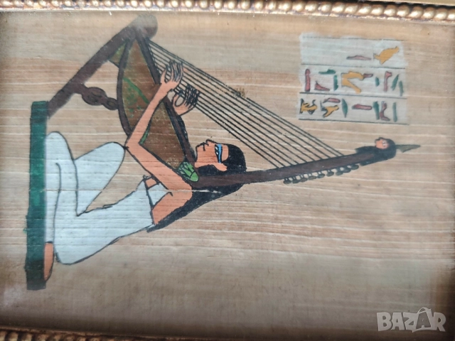 Папирус в рамка , снимка 4 - Колекции - 51864197