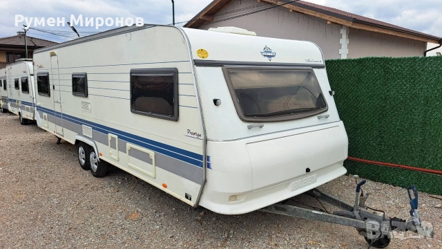 Продавам голяма каравана Хоби. , снимка 2 - Каравани и кемпери - 54055350