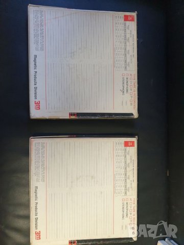 Лот от 2бр - 26,5см 10,5" алуминиева магнетофонна ролка Scotch С лента и кутия. В много добро състоя, снимка 4 - Други музикални жанрове - 39743505