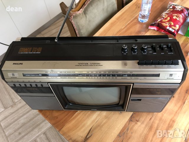 РадиоТелевизор Philips Combi TC-10, снимка 2 - Телевизори - 44479329