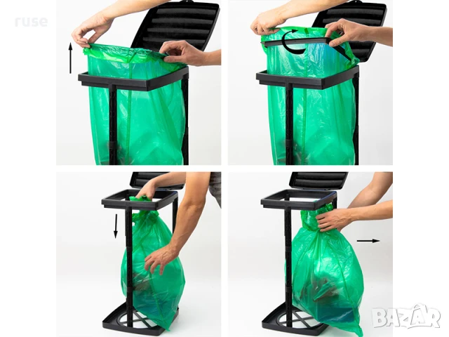 НОВИ! Сглобяема поставка за чувал за отпадъци до 120 литра, снимка 4 - Други стоки за дома - 50733928