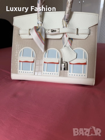 Дамска чанта Hermes Birkin, снимка 9 - Чанти - 56213149