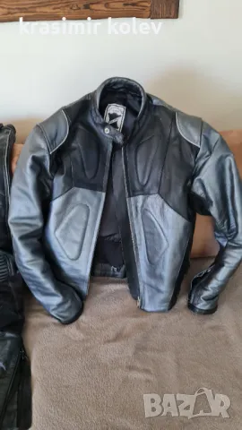 Кожен мото екип от естествена кожа 