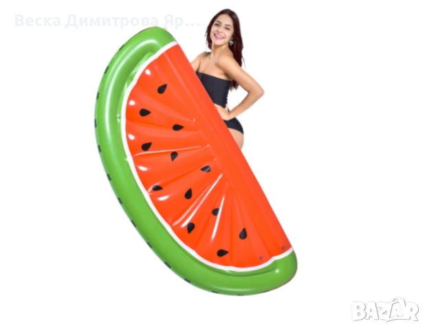 Надуваем матрак с форма на диня, снимка 2 - Водни спортове - 50750108