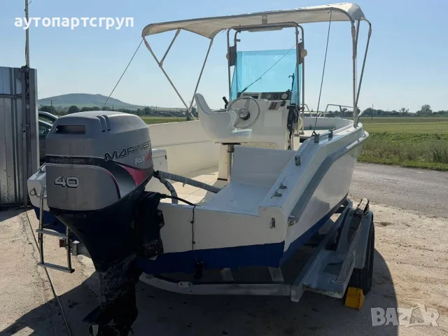 лодка Mariner с Колесар и мотор, снимка 3 - Воден транспорт - 55951171