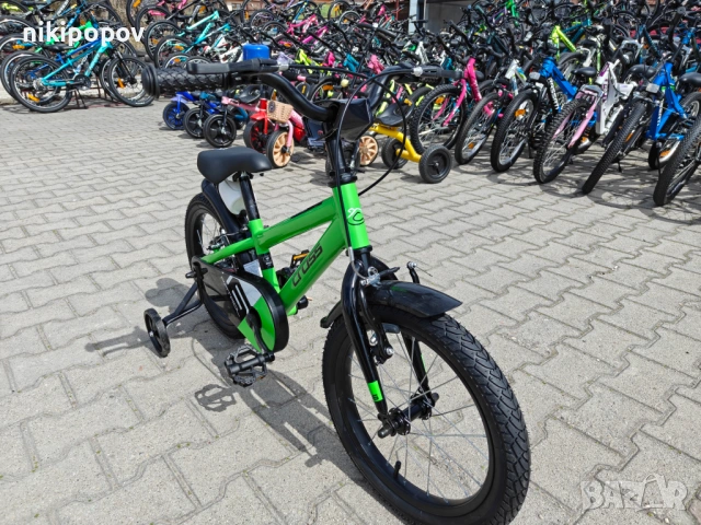 CROSS Велосипед 16" PATROL зелен, снимка 5 - Велосипеди - 53980786