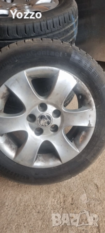 Джанти с гуми Skoda 185 60 r14 , снимка 4 - Гуми и джанти - 52008122