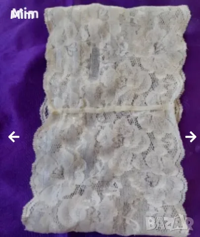 2XL Дантелени жартиери за бедра в бяло и черно , снимка 17 - Бельо - 56048812