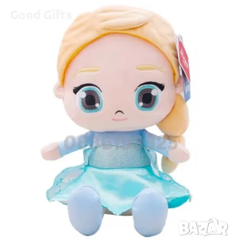 Комплект Плюшени кукли Елза и Анна, Плюшена кукла Елза и Анна Frozen, снимка 2 - Кукли - 48654029