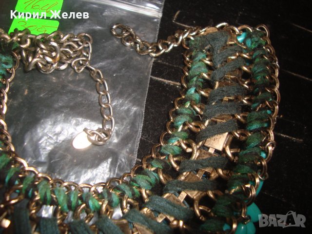 ZARA МАРКОВА РАЗКОШНА ОГЪРЛИЦА ЗАРА РЪЧНА ИЗРАБОТКА 16900, снимка 12 - Колиета, медальони, синджири - 30711760