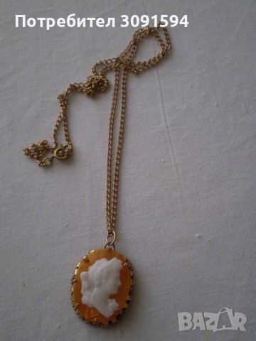 Медальон Камея от целуид 1960г –1970г, снимка 7 - Антикварни и старинни предмети - 36716065