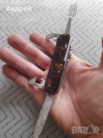 Стар джобен нож,ножче,ножка #162, снимка 6 - Други ценни предмети - 52945032