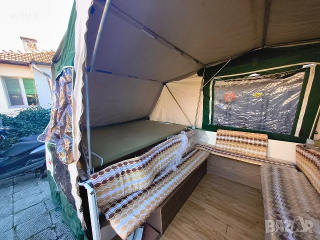 палатка ремарке 220волта слънчева система, снимка 3 - Палатки - 56200046
