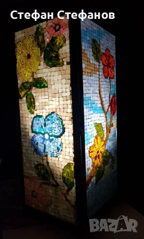 Градински фенер - флорална мозаечна декорация, снимка 7 - Други - 50584638