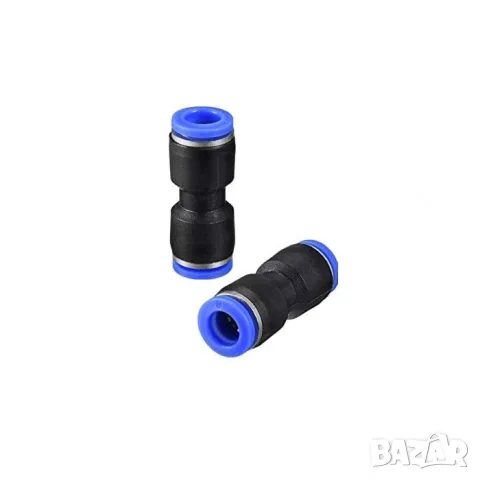 Права PVC бърза връзка Ø16 mm, снимка 2 - Аксесоари и консумативи - 55867363