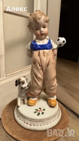 Винтидж Немски порцелан, маркировка, номер., снимка 3 - Статуетки - 49250353