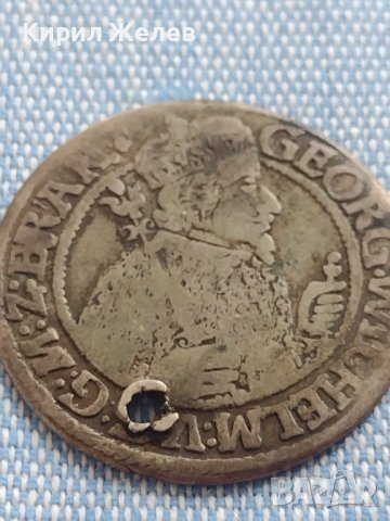 Сребърна монета орт 1622г. Георг Вилхелм Източна Прусия Кьониксберг 13725, снимка 6 - Нумизматика и бонистика - 42890243