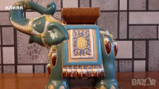 Керамичен слон има забележки , снимка 10 - Декорация за дома - 48442052