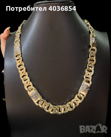 Позлатени ланци 14к, снимка 3 - Колиета, медальони, синджири - 52674669