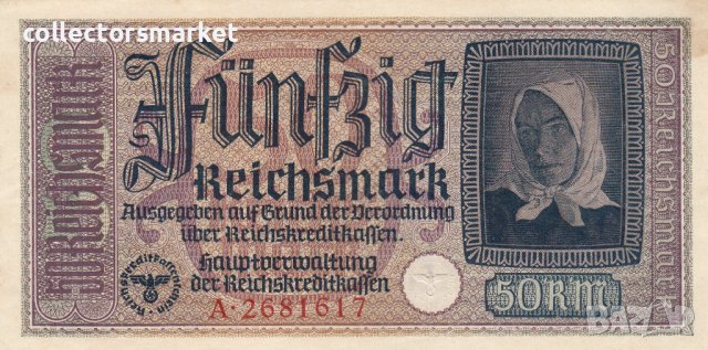 50 марки 1939, Германия