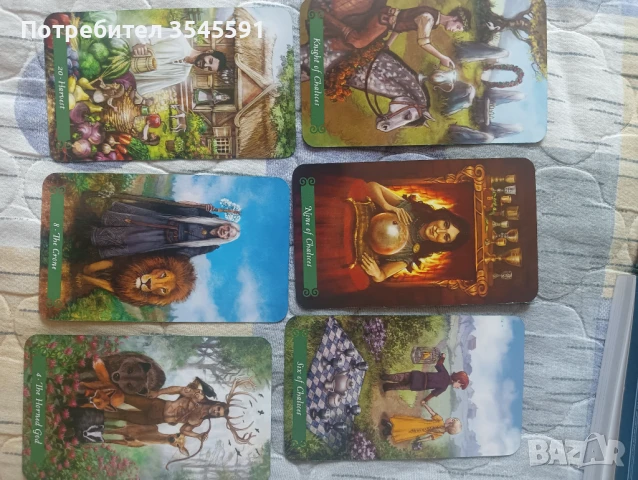 Карти таро "Green witch", снимка 1