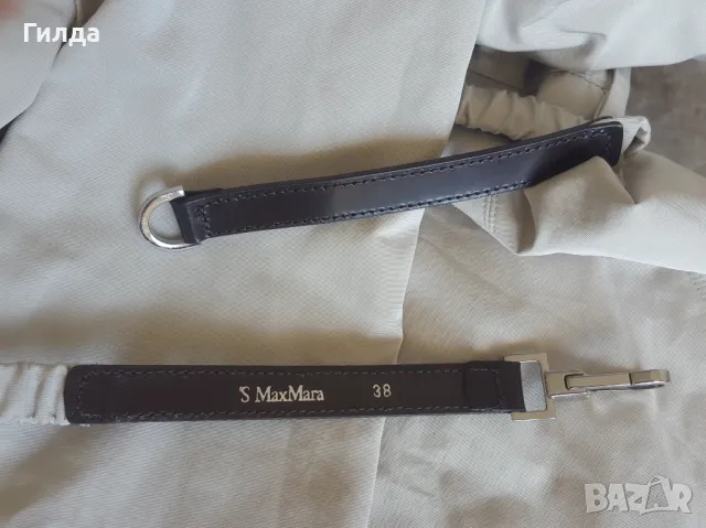 Max Mara шлифер тренчкот S двулицев, снимка 7 - Шлифери - 49785282
