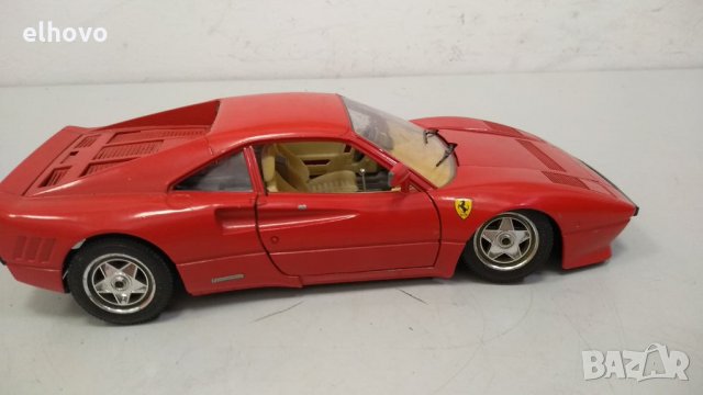 Метална количка Ferrari GTO(1984) Burago 1:18, снимка 2 - Колекции - 34358325
