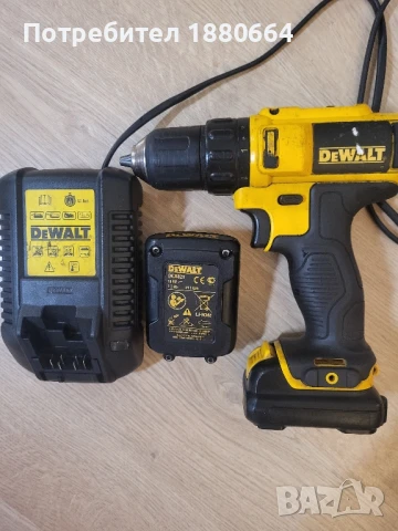 DEWALT 10.8V Li ion оригинал, снимка 2 - Други инструменти - 51186510