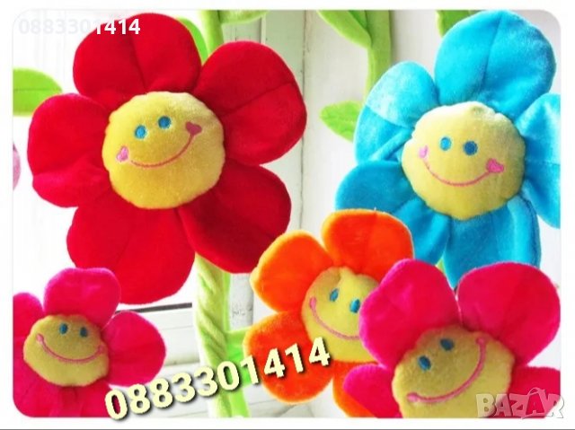 Плюшено цвете Плюшен букет цветя, снимка 5 - Плюшени играчки - 39799667