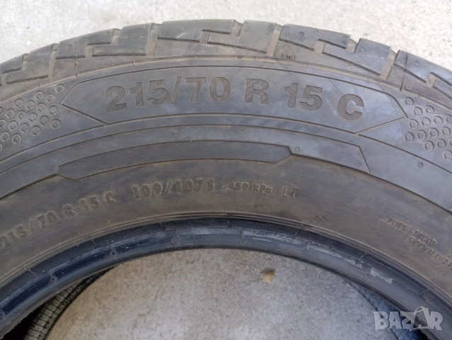 Нови 215/70/15c Continental Van Contact летни, снимка 3 - Гуми и джанти - 52431295