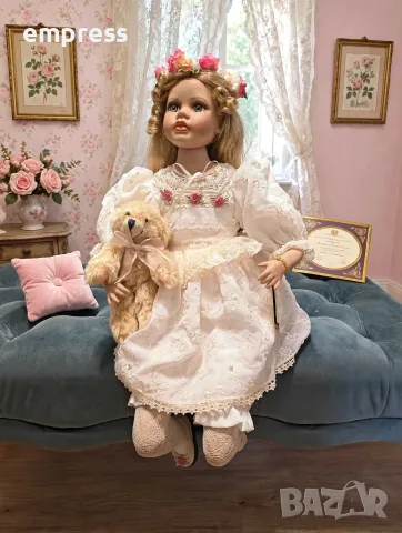 Намалена порцеланова кукла Alberon collection 