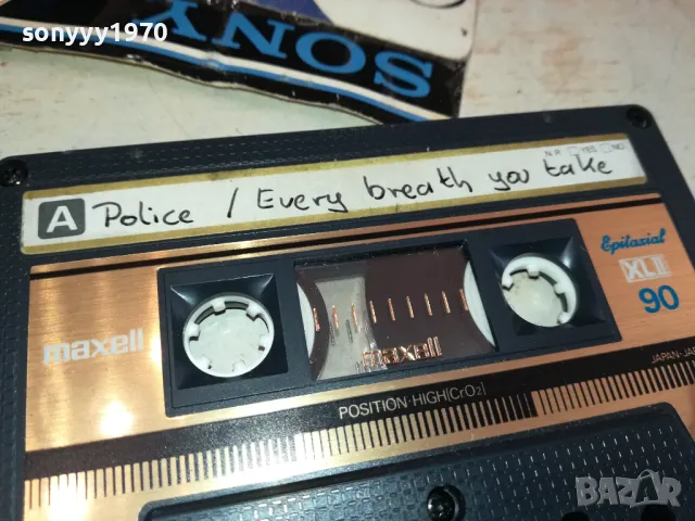 MAXELL XL II 90 POLICE/GRACE JONES ВНОС SWISS 2111241602, снимка 10 - Аудио касети - 48054135
