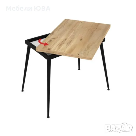 Tрапезна маса 90/60 EU – разтегателна, снимка 2 - Маси - 48116157