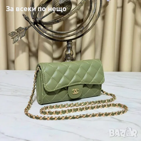 Chanel Дамска Кожена Чанта С Дълга Дръжка За През Рамо Шанел - Различни Цветове Код SEM-128