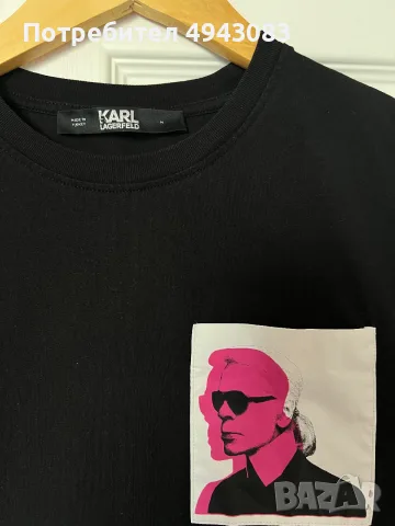 Karl Lagerfeld дамска тениска, снимка 2 - Тениски - 55988028
