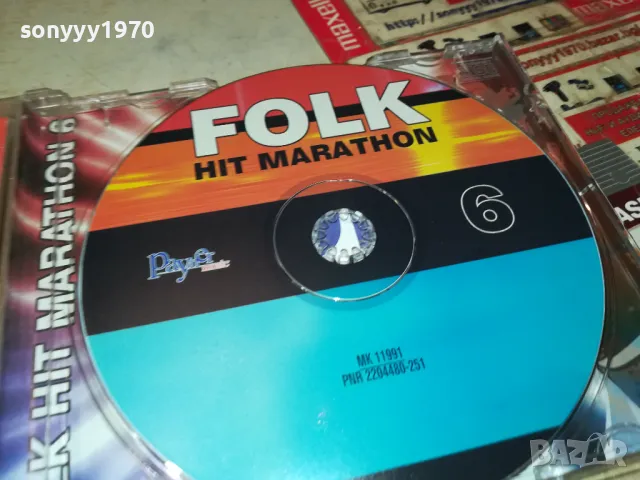 заявен!!! SOLD OUT!!! PAYNER FOLK HIT MARATON 6-ORIGINAL CD 2703251619, снимка 7 - CD дискове - 49664299