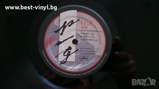 Грамофонна Плоча (Rush - Grace Under Pressure), снимка 3 - Грамофонни плочи - 52777479