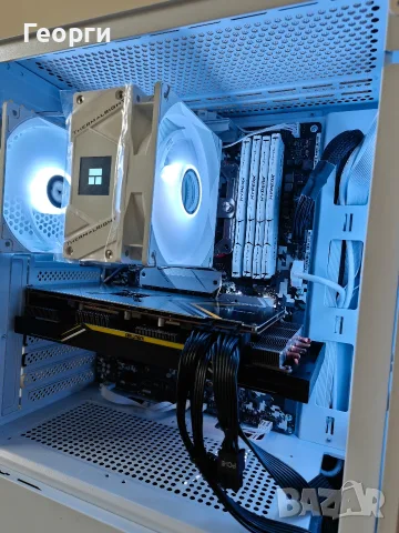 🎮 Бял гейминг компютър с Ryzen 5 и RX 5700 XT, снимка 3 - Геймърски - 55774602