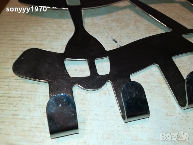 ЗАКАЧАЛКА-40Х22СМ-ИНОКС-ВНОС ГЕРМАНИЯ 0110211035, снимка 4 - Колекции - 34312737