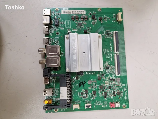 TCL 55EP640 MAIN BOARD 40-RT51R1-MAB2HG POWER BOARD 08-L12NHA2-PW200AB PANEL LVU550NDEL 