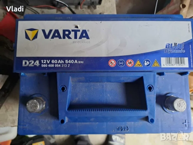 VARTA D24 12V 60Ah 540A 