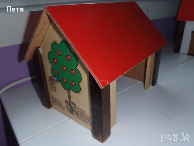 дървена детска къща / комплект дървени къщички , снимка 7 - Други - 32198186