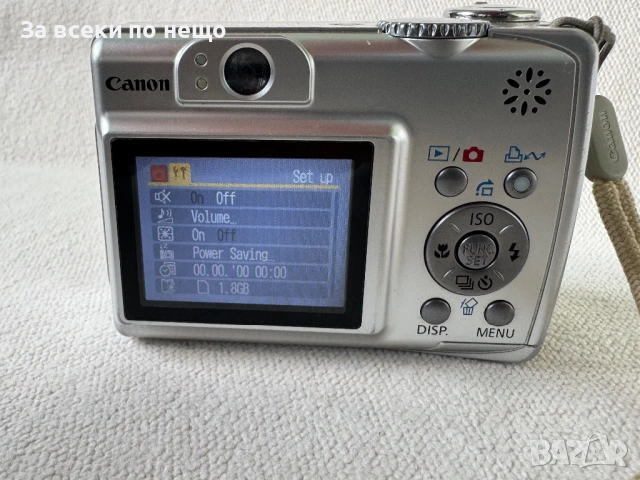 Цифров фотоапарат Canon PowerShot A550 , 7.1 MP , Canon A550, снимка 14 - Фотоапарати - 54060450