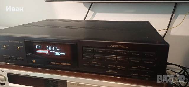 Тунер Pioneer F-550RDS за ремонт или за части , снимка 2 - Декове - 54355751