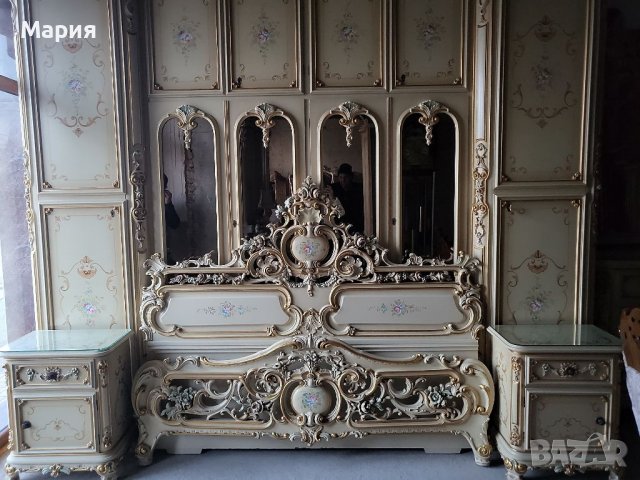 Италианска барокова спалня Silik 085, снимка 8 - Спални и легла - 38766472