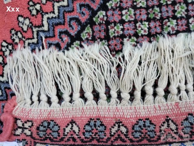 Ръчно тъкан вълнен персийски килим.Антика за ценители., снимка 7 - Килими - 51464918