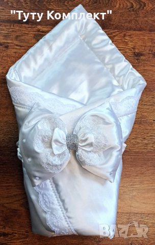 Луксозно порт бебе (одеяло) за изписване и за бебета от 0 до 6мец, снимка 7 - Спално бельо и завивки - 37954337