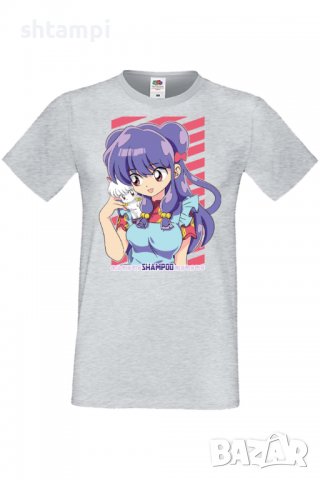 Мъжка тениска Ranma Shampoo,Анимация,игра,Празник,Повод,, снимка 5 - Тениски - 38122451