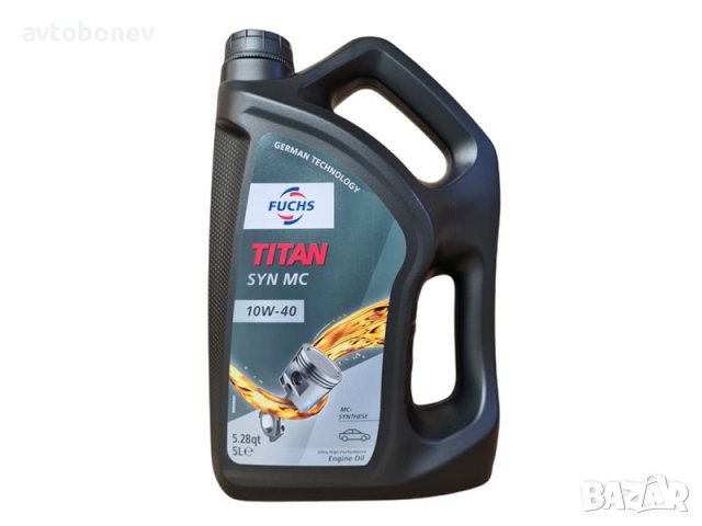 ДВИГАТЕЛНО МАСЛО FUCHS TITAN SYN MC 10W40, снимка 3 - Части - 31478467