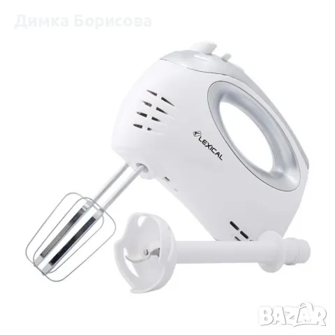 Миксер с пасатор 2 в 1 Lexical LMX-1703, 250W, 5 скорости, 5 приставки, снимка 2 - Миксери - 47561374